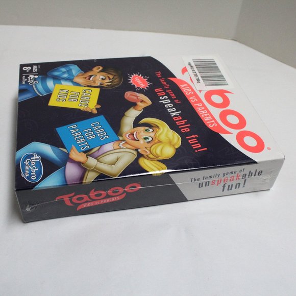 Taboo Kids vs Parents Ages 8+ by Hasbro Gaming in Sealed Unopened Package - Picture 3 of 11